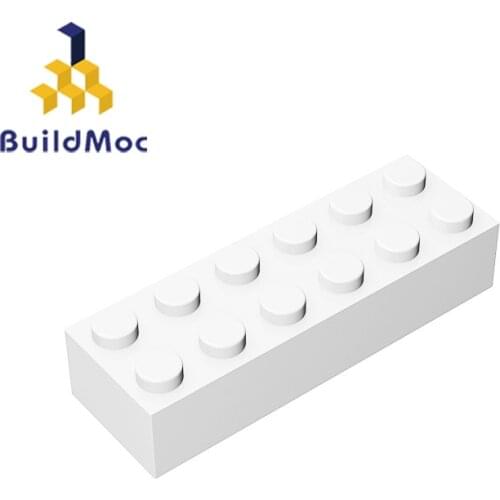 BuildMOC 44237 2456 2x6 Technical Changeover Catch For Building Blocks Parts DIY Educational Creative