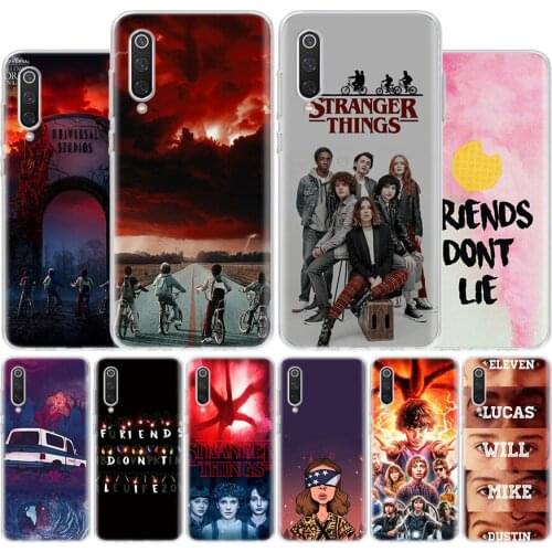 Stranger Things Poster 3 Cover Phone Case For Xiaomi Redmi Note 10 9 9S 8T 8 7 6 5 9A 6A 7A 8A 9C K20 S2 Pro Luxury Soft Coque