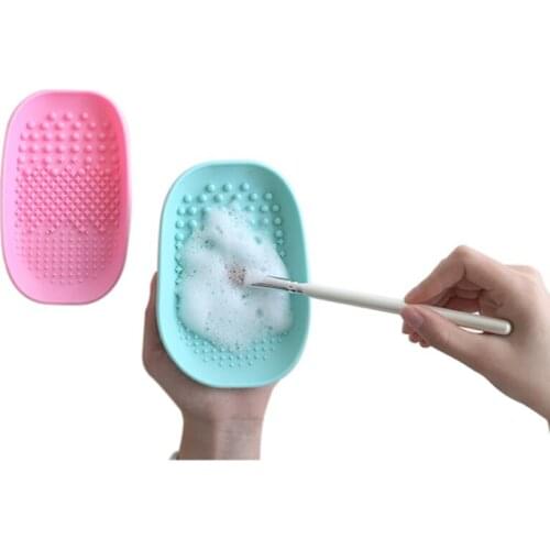 Clean Make up Brushes Wash Brush Silica Glove Scrubber Board Cosmetic Cleaning Tools for makeup brushes