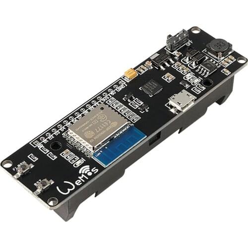 For WeMos D1 ESP-Wroom-02 Mother Board ESP8266 Mini WiFi Nodemcu Module 18650 Charging Battery Development Board Nodemcu PWM