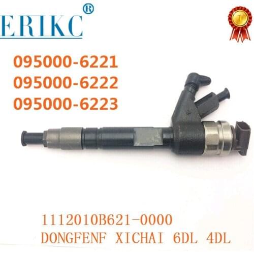 ERIKC Original Auto Fuel Inyector 095000-6221 Diesel Oil Inyector 0950006221 Injector Nozzle Assembly 095000-622# For DONGFENF