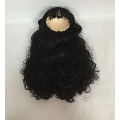 RBL-doll scalp (sutiable for blyth) SCALP black curly