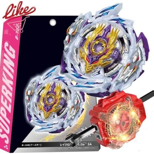 Laike B168 Rage Longinus Spinning Top with Launcher Box Set Children Spinning Top Toys