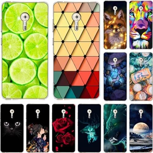 Fashion Phone Case for Lenovo ZUK Z2 Pro Z2121 Cover Printing Cute animal Flower Soft Silicone Phone Case