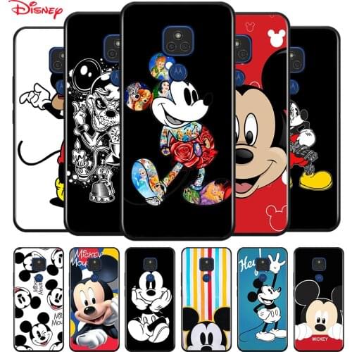 Dark Mickey Mouse For Motorola G9 G8 G Stylus Power One Fusion Hyper Edge E7 E6 Plus Play Lite Soft Phone Case