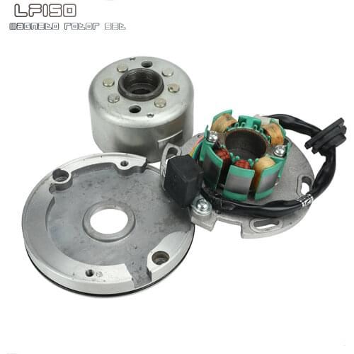 150cc coil Stator Magneto Magneto rotor set for Lifan LF150 150cc Horizontal Dirt pit monkey Bike 150cc