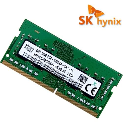 Original SK HYNIX ddr4 8GB 3200MHz ram sodimm laptop DDR4 memory support memoria PC4 8G 3200AA notebook RAM 4G 8G 16G 32G