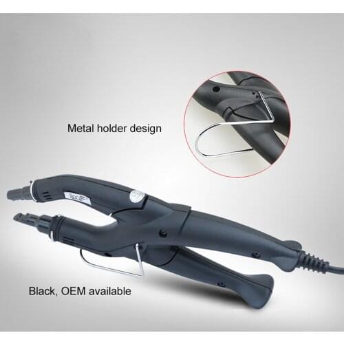 Flat Shape Fusion Connector Iron Wand Heat Tools Professional Hair Extensions Tool Hair Connector Keratin Hair Extensions Fusion