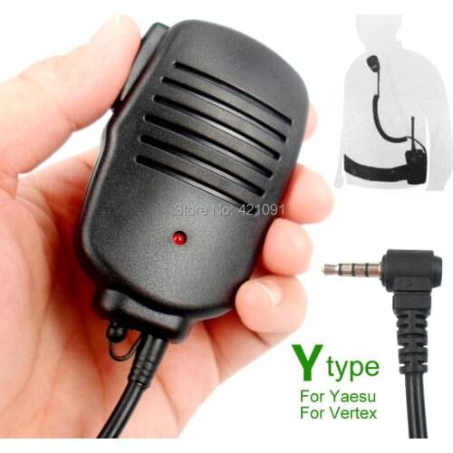 Handheld Speaker Mic Micphone For YAESU VERTEX VX-3R VX-150 FT-50R FT 60 FT-60R Walkie Talkie Radio