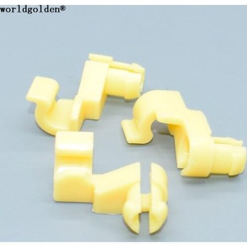 Worldgolden 100pcs auto fasteners Door Lock Rod Clip-Left for Toyota 69293-12040