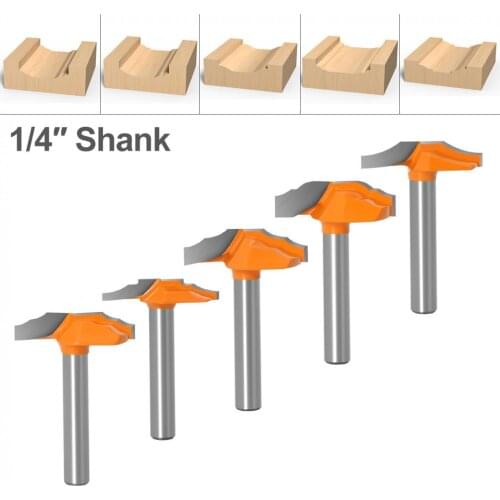 1/4"SH Woodworking Door Frame Lace Knife Door Engraving Profiled Lace Cabinet Engraving Knife Imported Milling Cutter NEW