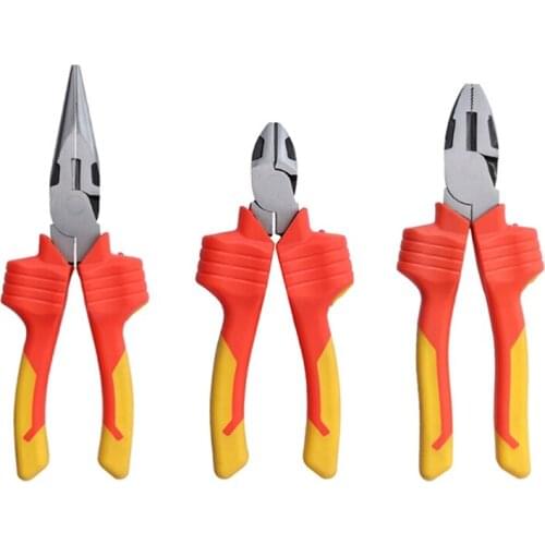 1Pcs Ironworkers Diagonal Cutting Pliers with High Leverage Design Works as Rebar Cutter and Rebar Bender，Cutting Pliers