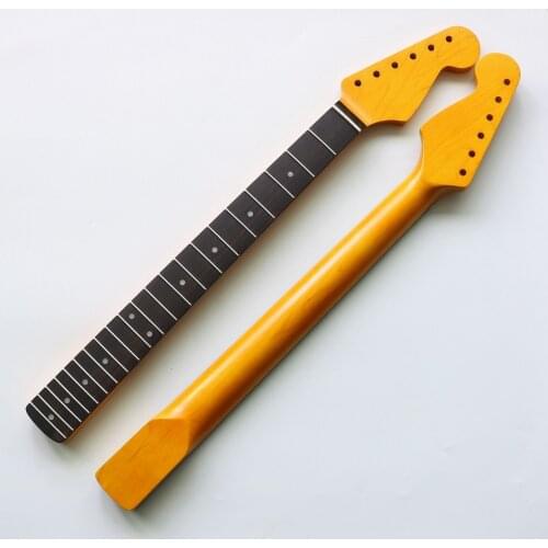 Best Canada Maple 21 Frets Vintage Electric Guitar Neck Replacement Rosewood fingerboard 1pc
