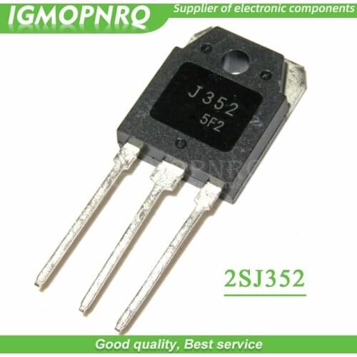 2PCS 2SJ352 TO-247 J352 TO-3P Field effect tube TO-3p small NPN low frequency MHz audio amplifier tube
