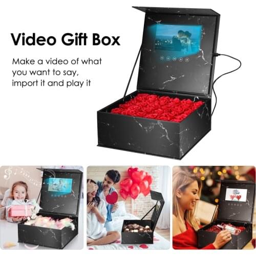 4.5in /7in LCD Screen Gift Box With Video For Friend Family Co-workers Surprise Box Message As A Gift For Many Occasions Gifts