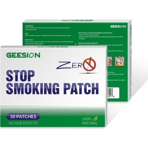 2box=60pcs Anti Smoke Patch Stop Smoking Patch Natural Herbal Health Care Offers Defense Against Nicotine Cravings