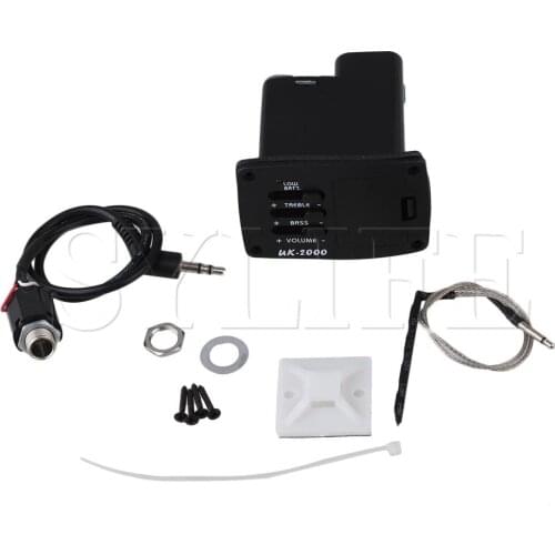 Acoustic Guitar 2 Band EQ Ukulele Equalize Pickup UK-2000