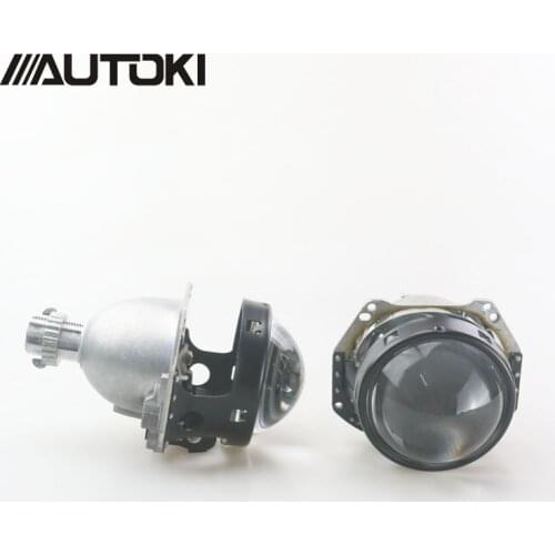 Autoki Car styling Auto head light 3.0 inch Bi xenon Projector Lens HELLA H7 Lossless Non-destructive H1 H3 H4 H7 H11