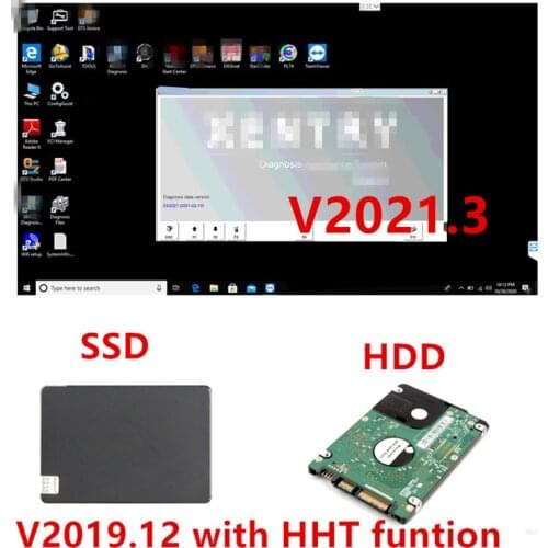 Mb star C4 Full Software V09/2020 SSD DTS-Monaco-Vediamo-xety-epc-wis-das V12/2019 win7 32bit support HHT MB C4 diagnostic tool