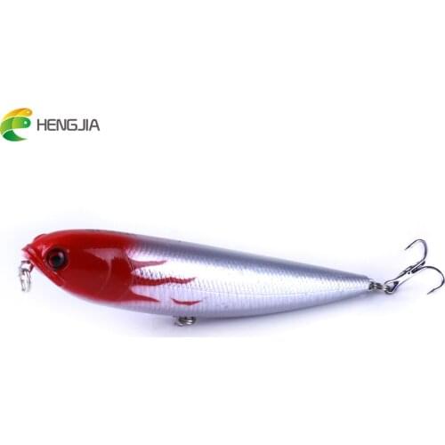 HENGJIA 1pc 11.5cm 21g wobblers plastic pencil lures hard baits artificial crankbaits topwater pesca fishing tackles