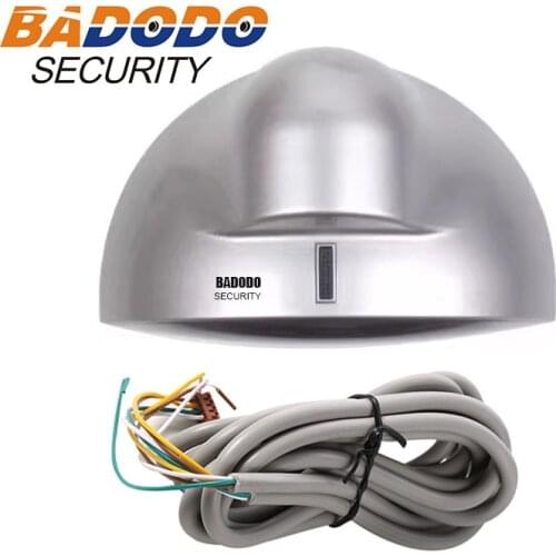 BADODO PIR Motion Sensor Exit Infrared Detector for Exit for Automatic Opening Door Access Control silver