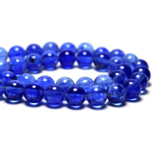 Wholesale Round Watermelon Blue Crystal Beads For Jewelry Making Bracelet Material Stone Glass 4/ 6/8/10 /12 mm Strand 15