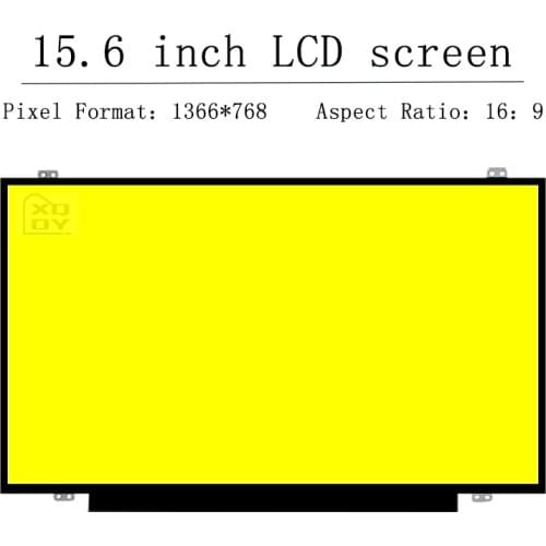 15.6 inch LCD matrix For dell inspiron 15-5559 5557 5565 5567 3568 3585 laptop lcd screen panel 1366*768 no touch