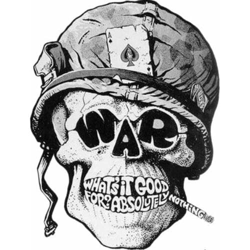 Smoking Skull Creative Car Window Windshield Accessories Motorcycle Helmet Decal Cover Scratches Anti-UV Waterproof Car Sticker