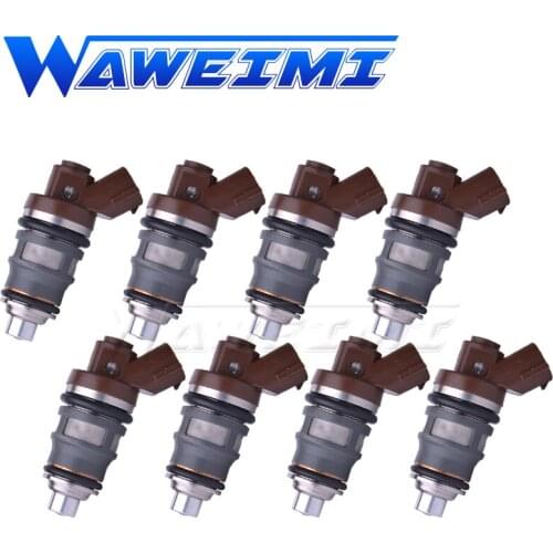WAWEIMI New Arrival Brand New 8x OE 1001-87092 800cc Fuel Injector For Toyota MR2 Celica Supra Turbo High Preformance 100187092