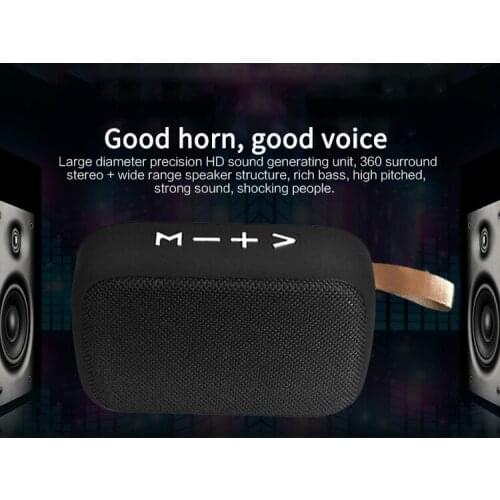 G2 Mini Speaker Portable Wireless Bluetooth 4.0 speakers Outdoor Speakers Support USB TF Card For Travel Hiking With FM Radio