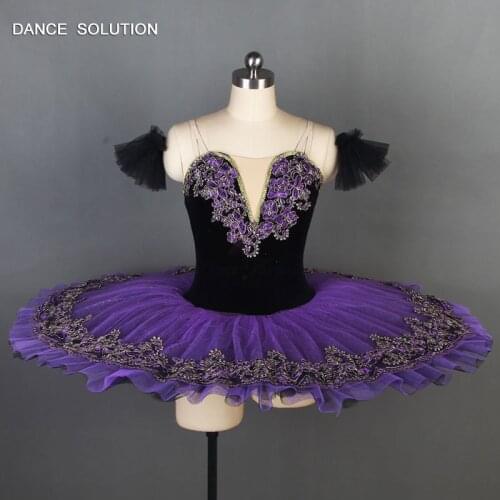 Professional Ballet Dance Tutu Sparking Ballet Pancake Tutu Girl & Woman Stage Dancewear Ballerina Performance Costumes BLL087