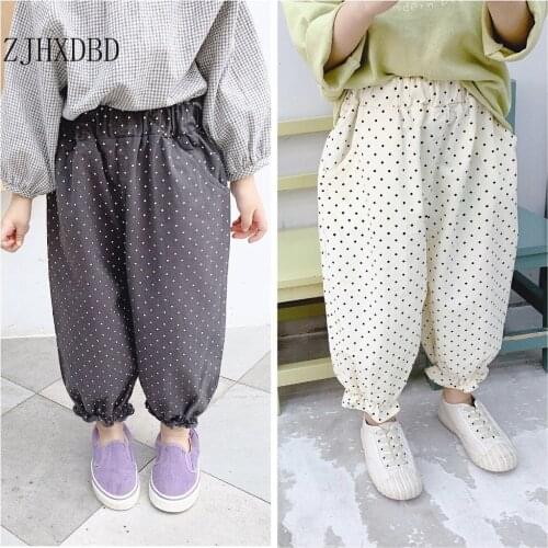 Girls Pants Ankle-length Children Pants for Boys Casual Trousers for Girls Winter Kids Pants Teenage Students Clothes for Boys