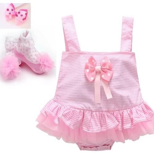 Dollmai reborn silicone baby dolls clothes girls lovely pink princess style dress for 50-57cm dolls accessories Xmas gift