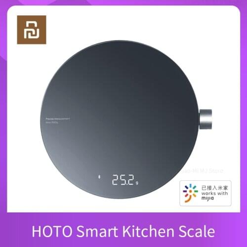 HOTO Smart Kitchen Scale,Bluetooth APP Electronic Scale,Mini Mechanical Scale,Food Weighing Measuring Tool,LED Digital Display