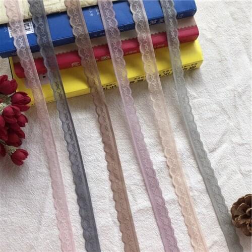 1.5cm LS1076 colorful non stretchy lace trimming for wedding birthday party decoration christmas halloween gift wrapping lace