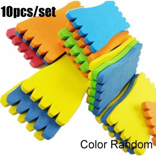10 Pcs/lot EVA Foam Fishing Line Plate Portable Winding Board 8/10/12/14 cm Carp Lures Trace Wire Leader Swivel Fishing Tackles