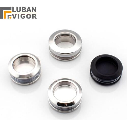 304 stainless steel round handle, Bathroom glass , Invisible sliding door handle,Hardware ,for 8-12glass