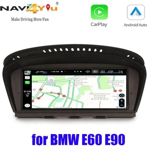 8.8" Android10.0 IPS Car Stereo DAB+ GPS WiFi 4G BT OEM for BMW 3er E90 E91 E92 E93 5er E60 E61 E63 E64 CCC CIC built-in CarPlay