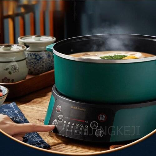 Household Electric Hot Pot Multi-Function Split Electric Hot Pot Student Dormitory Cooking And Frying Integrated Electric Cooker