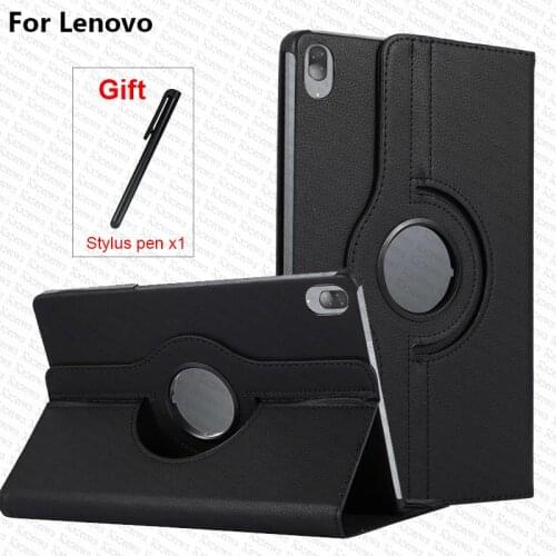 360 Degree Rotating Stand Tablet Cover For Lenovo Tab P11 TB-J606F P11 Pro TB-J706F M10 Plus TB-X606F M10 TB-X605 TB-X505 Case