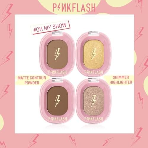 Highlighter Contouring Palette Face Bronzer Makeup Long Lasting Shimmer illumination Highlighter Shadow Powder Cosmetics TSLM1