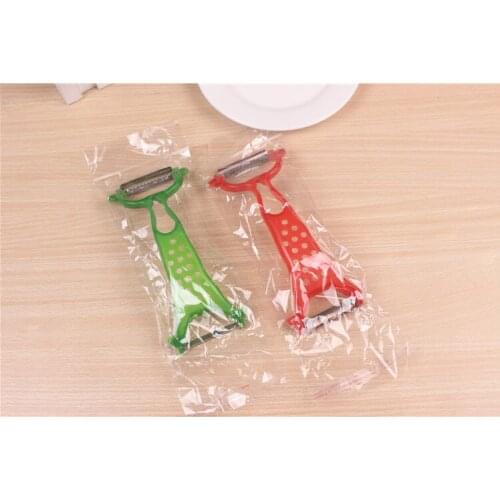 Stainless steel double head multi-function peeler fruit PEELER vegetable and fruit peeler slicer tool