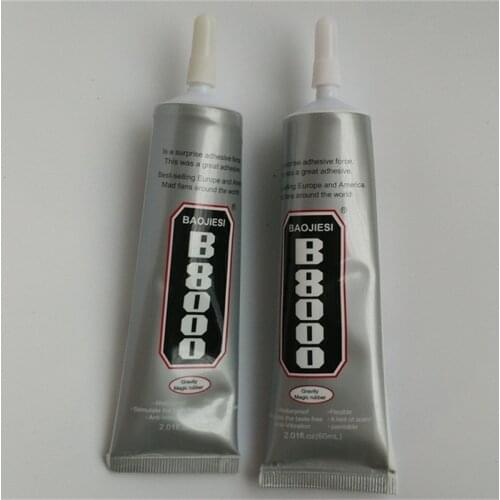 Wholesale 2Pcs 60ML Multi-purpose B8000 Glue Needle Type For Plush Fabric Adhesive Diy Rhinestones Glass Jewelry