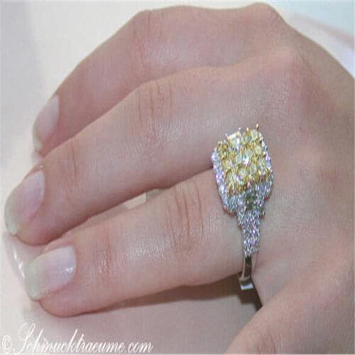 Hot Chic White Women Engagement Anniversary Wedding Jewelry Ring Sz 6-10