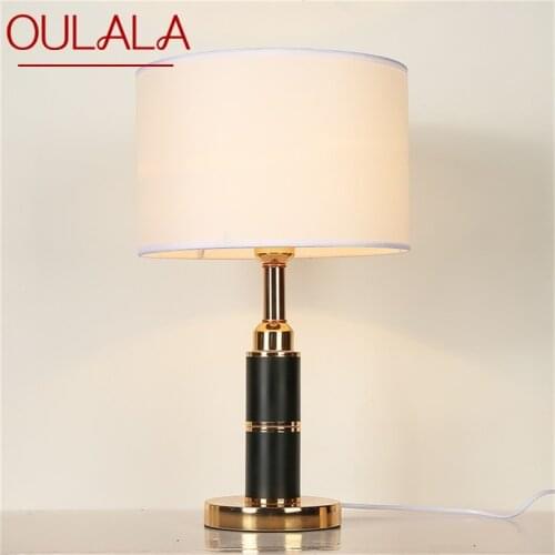 OULALA Table Lamps Modern Luxury Design LED Desk Light Decorative For Home Bedside