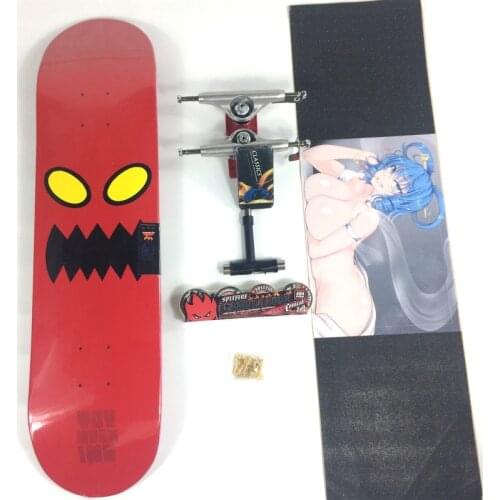 Complete Toymachine Of Professional Canadian Maple Double Rocker High-Level Skaters 7.75 7.8 8.0 8.1 8.2 8.3 8.5 Size
