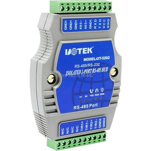 RS485 HUB RS232 / RS485 to 2 port RS485 HUB RS232 Hub