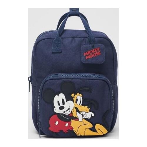 New Disney Mickey Childrens School Bag Cartoon Childrens Backpack Toddler Kids School Bag Boys Girls Backpack