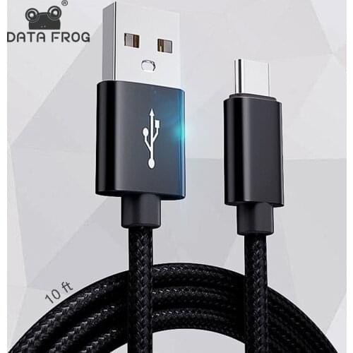 DATA FROG Power Cord for PS5/Xbox Series S X Controller USB Type C 1m/2m/3m Charging Cable for Playstation 5 Gamepad Accessories