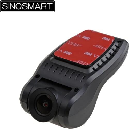 SINOSMART Novatek 96672 Universal Wifi DVR for Honda/Mitsubishi/Opel/Volkswagen/Mazda/Hyundai/Kia App Control SONY IMX323
